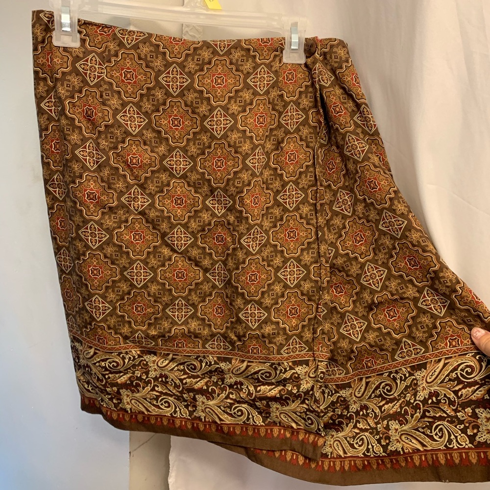 90s wrap around skirt
